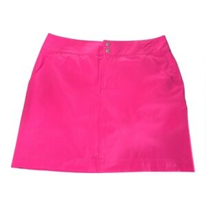 NEW Kate Lord Bright Pink Women's Skort Size 10 Pink Golf / Tennis Skort
